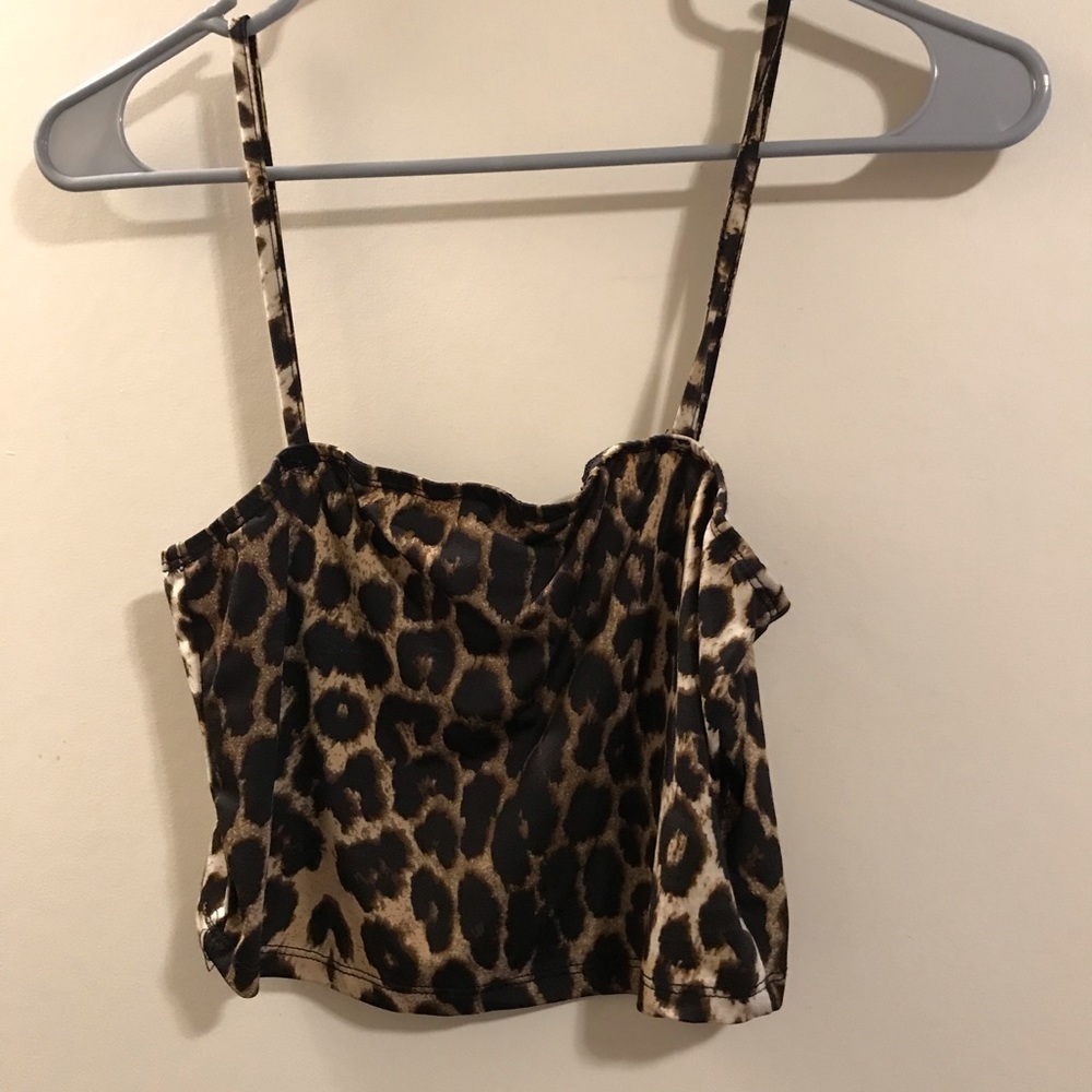 CHEETAH CROP TOP🖤✨